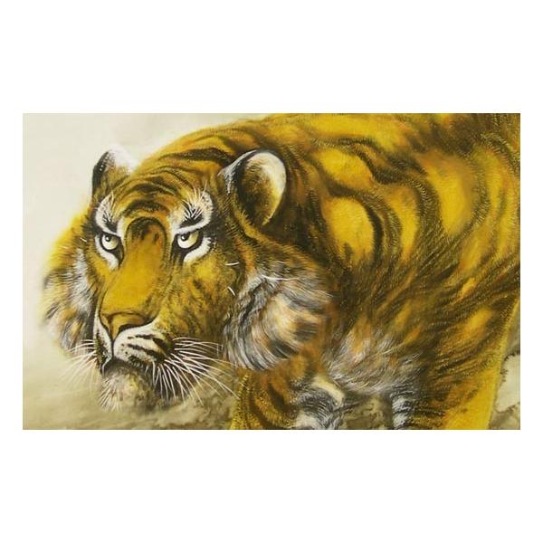 掛軸 虎 ① 楽天市場】虎 掛け軸（絵画｜アート・美術品・骨董品・民芸品