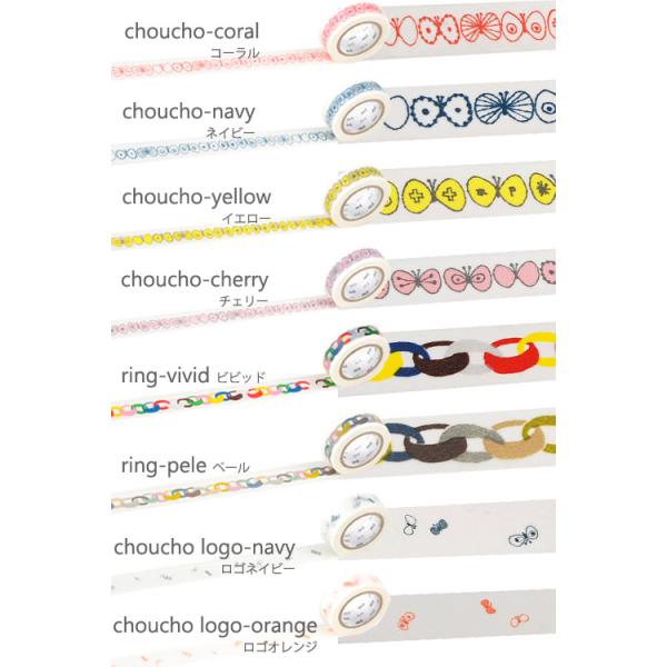 ミナペルホネン mina perhonen マスキングテープ mt × choucho