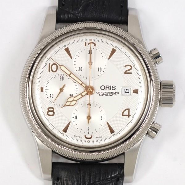 オリス ORIS 7567 ビッククラウン クロノグラフ 自動巻き オリス ビッグクラウン クロノグラフ - ギャラリーEX時計館