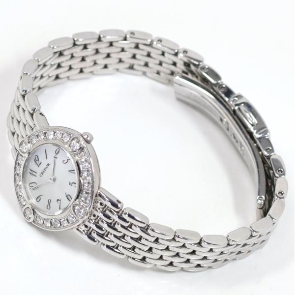 SEIKO セイコー クレドール シグノ ダイヤベゼル SS レディース