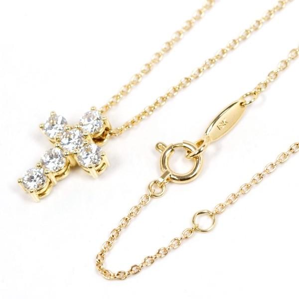 Gimel ギメル 18K ダイヤモンド0.628ct クロス ネックレス Gimel ギメル 18K ダイヤモンド0.628ct クロス ネックレス