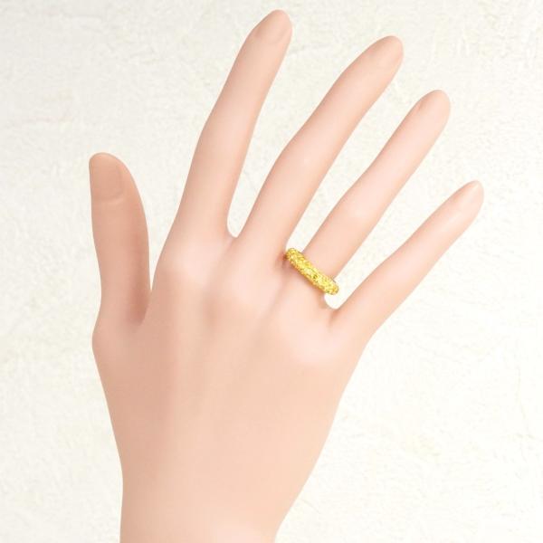 Gimel ギメル イエローダイヤモンド 1.180ct K18YG パヴェリング