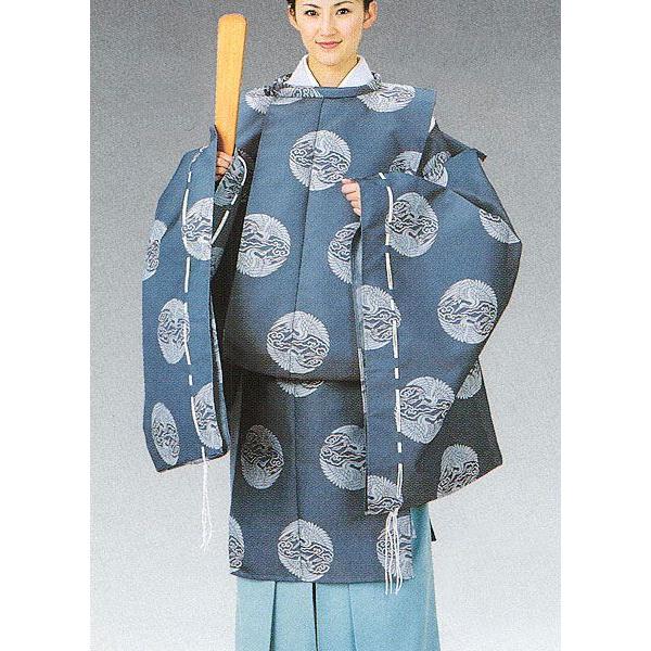 狩衣かりぎぬ武家公家神職衣装宮司神主陰陽師平安衣装納戸色/【Buyee