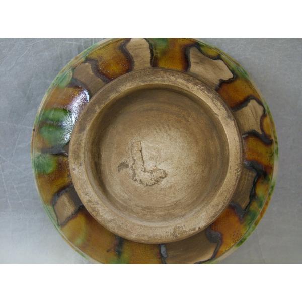 中国骨董品】唐三彩（とうさんさい）広口碗160mm /【Buyee】
