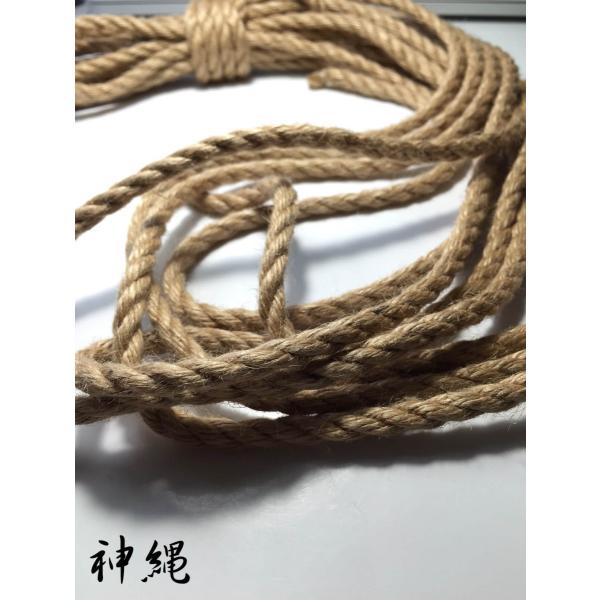 麻縄　染縄　青　グラデーション縄　6mm 8m 10本セット　短縄一1本おまけ付 麻縄 染縄 青 グラデーション縄 6mm 8m 10本セット 短縄一1