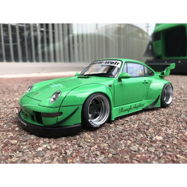 RWB993 GREEN 1/18 Model Cars RWB ポルシェ フィギュア /【Buyee】