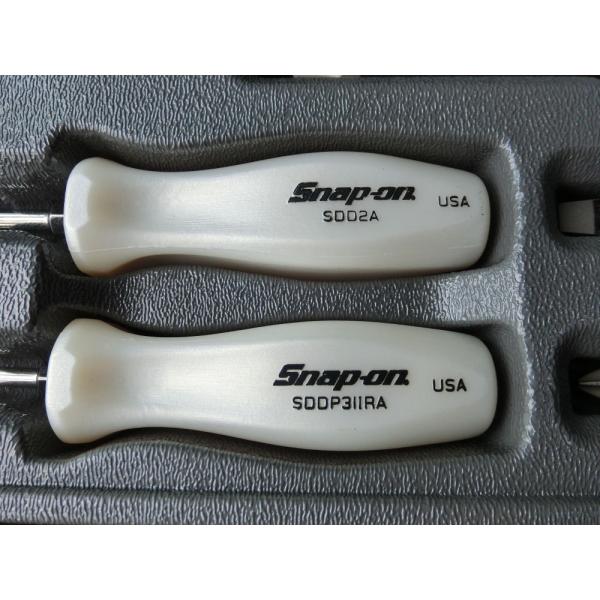 Snap-on (スナップオン) 旧グリップ ドライバーセット 限定品 パール