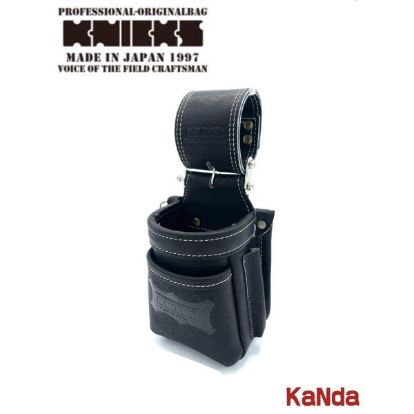 KNICKS ニックスKGB-201VADX（ブラック）グローブ革小物腰袋〈VA