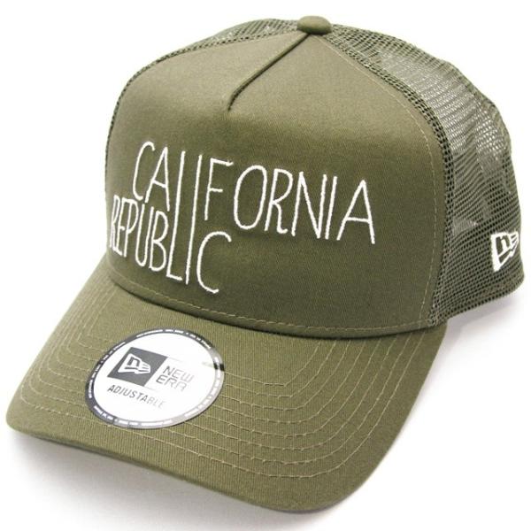 ニューエラ NEWERA 帽子 9FORTY A-Frame トラッカー カリフォルニア リ