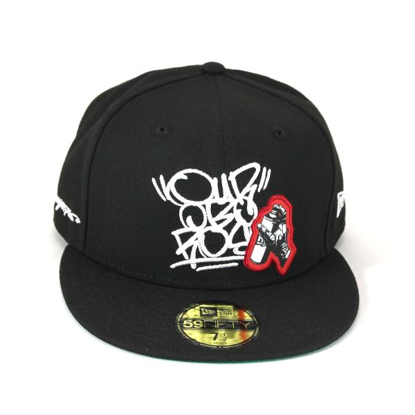 ニューエラNEWERA キャップ59FIFTY DRAGON76 OUROBOROS ブラック