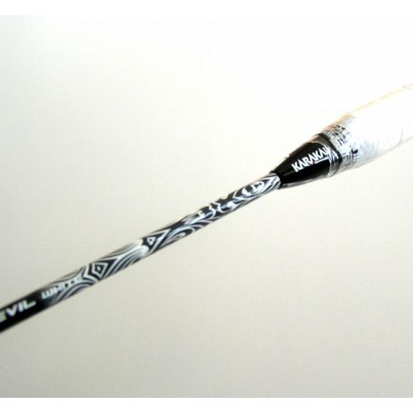 カラカル 攻撃型 強烈パワーラケット TATTOO DEVIL WHITE 4U
