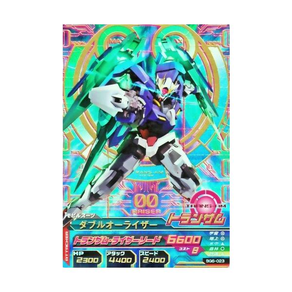 ガンダムトライエイジ BUILD G6弾 P （BG6-023） ダブルオーライザー 【トランザム・ライザーソード】 【パーフェクトレア】  /【Buyee】 Buyee - Japanese Proxy Service | Buy from Japan!