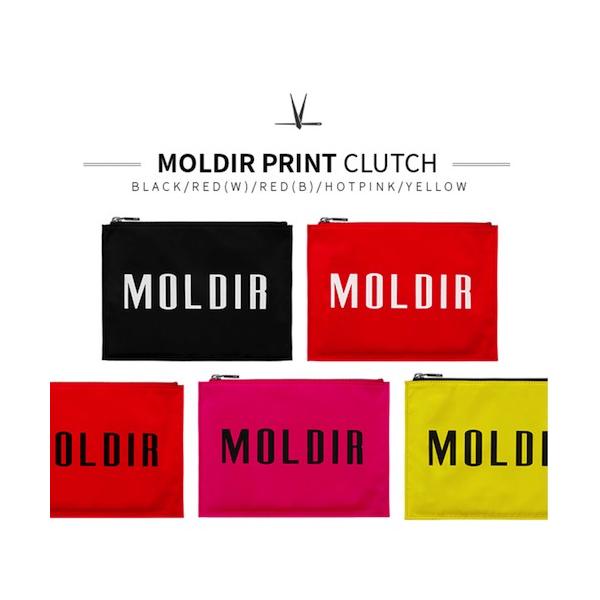 モルダー 【ショッパー付き】ジェジュン ブランド MOLDIR PRINT CLUTCH