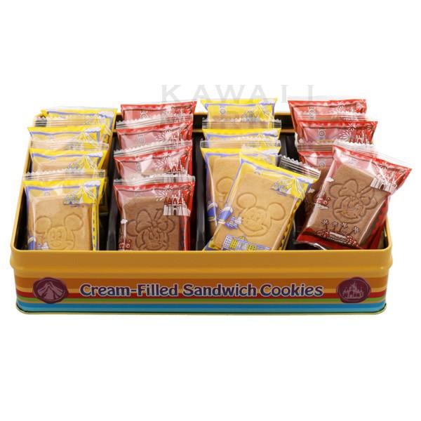 クリームサンドクッキー 缶入り ミッキー ミニー ドナルド ランド シー