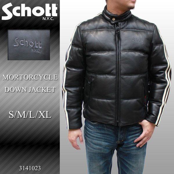 Schott モーターサイクルジャケット M ブラック Schott モーターサイクルジャケット M ブラック Schott N.Y.C