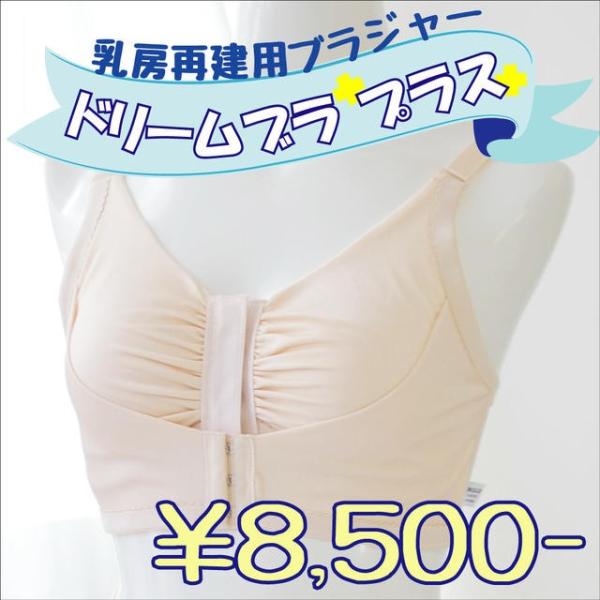 乳がん】【再建】ドリームブラ・プラス(乳房再建術後用ブラ)