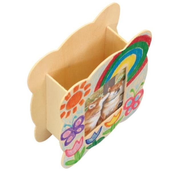 木製小物入れ 卒業 卒園 記念品 制作 手作り 写真立て フォト