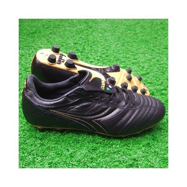 カンパーニャ MD PU ブラック×ブラック 【diadora|ディアドラ