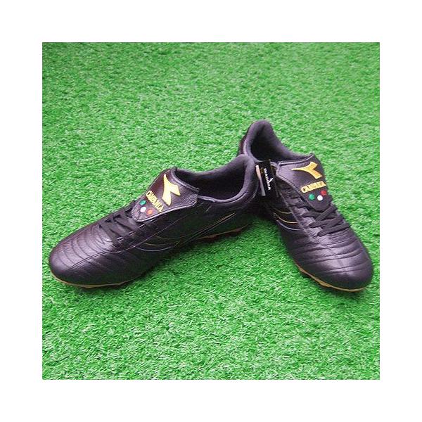 カンパーニャ MD PU ブラック×ブラック 【diadora|ディアドラ