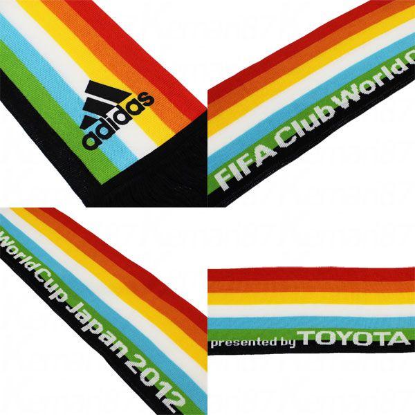 FIFA クラブワールドカップ レインボーマフラー 【adidas|アディダス
