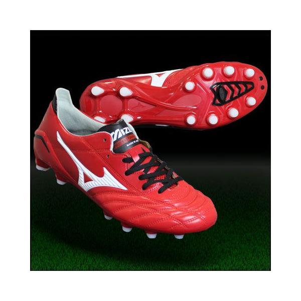 モレリア NEO レッド×ホワイト 【MIZUNO|ミズノ】サッカースパイク