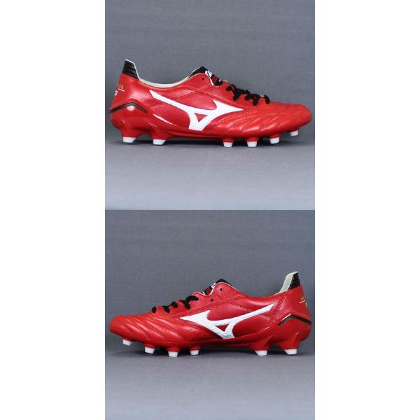 モレリア NEO レッド×ホワイト 【MIZUNO|ミズノ】サッカースパイク