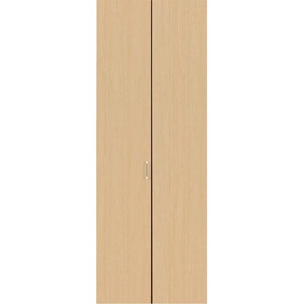 クローゼット 枠外寸法、高さ2028×幅717 取っ手付き スキスムS 縦木目