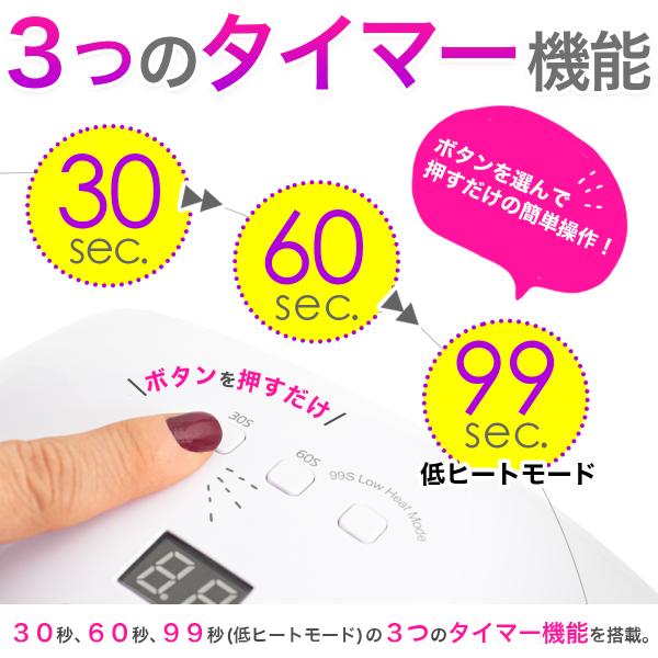 ケラッタ) 48W UV-LEDライト ジェルネイルにも レジンにも どっちも