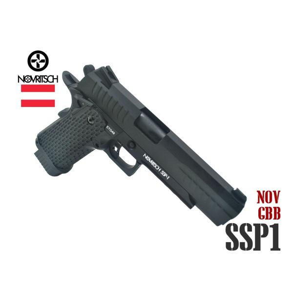 ノブリッチSSP-18 JP.ver ガスハンドガン ブラック/ターコイズ SSP18 Gas Blowback Pistol – Novritsch | Airsoft