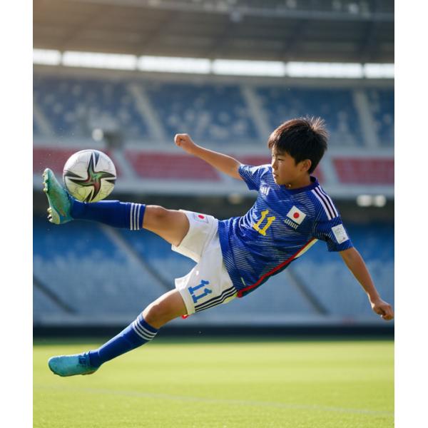 久保建英 ユニフォーム 青白 日本代表 JAPAN 子供 130〜160サイズ