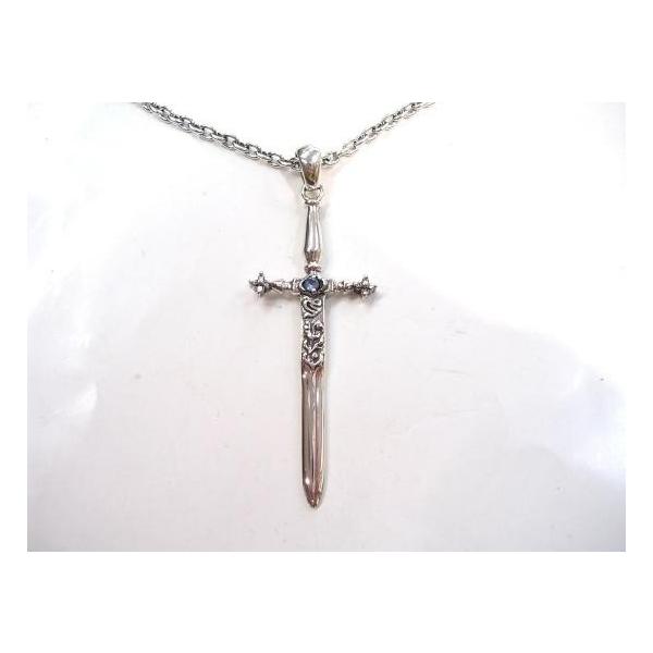 長渕剛さん着用☆ネックレス SAINTS 聖剣ネックレス(あずきチェーン