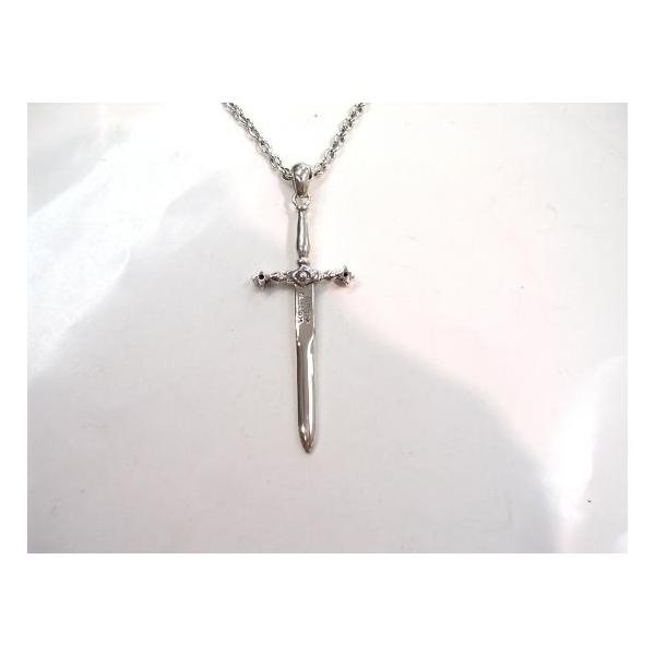 ☆本物s925☆長渕剛さんSAINTSセインツ聖剣 ペンダントネックレス50cm
