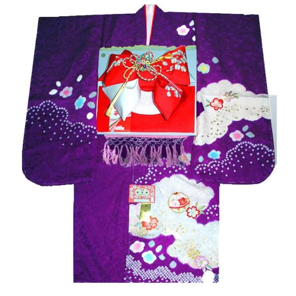 七五三 着物用帯セット 桜の刺繍 【公式通販】
