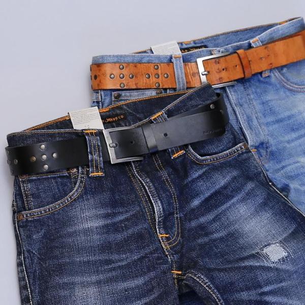 メカニカル Nudie Jeans ヌーディージーンズ ベルト ブラック