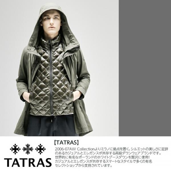 タトラス TATRAS モッズコート メンズ 取り外し可ダウンライナー付き