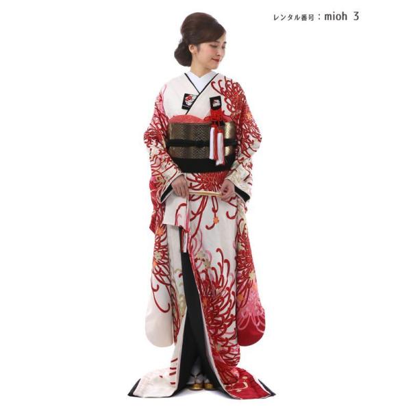 正絹 高級「引振袖フルセットレンタル」150-165cm/mioh_5/花嫁和装