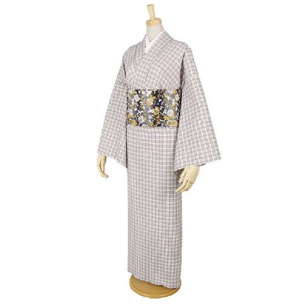 伊勢木綿　着物　小紋　格子柄　裄67 伊勢木綿 着物 小紋 格子柄 裄67 楽天市場】伊勢木綿 洗える着物