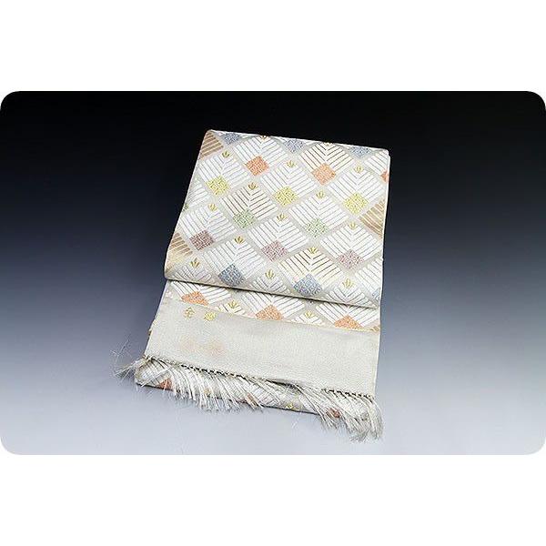 帯　吉永小百合さん着用柄　正絹　西陣織 美品 逸品 上品 吉永小百合さん着用柄 正絹 西陣織 袋帯 obx90