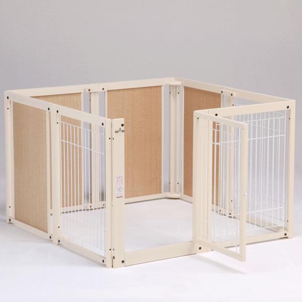 ペットサークルF80XLメッシュB] 犬用 サークル 多頭飼い ケージ 小型