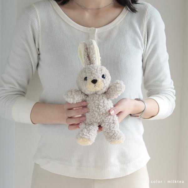 日本製 うさぎのぬいぐるみ ウサギのフカフカ Sサイズ(童心 日本製 うさぎのぬいぐるみ ウサギのフカフカ Sサイズ(童心