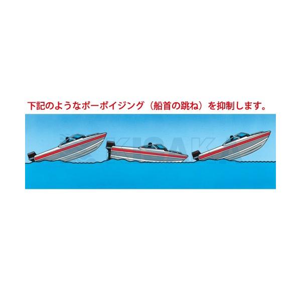 スタビライザー 船外機 ハイドロホイル 9.9〜30馬力用 スティングレイ