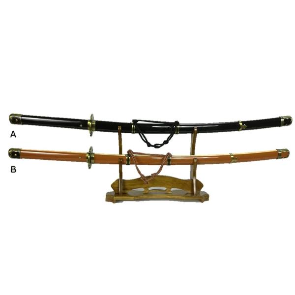 美術品 2本セット 刀 膝丸 髭切 2本セット 刀掛け別売 日本刀 模造刀 武士刀 太刀