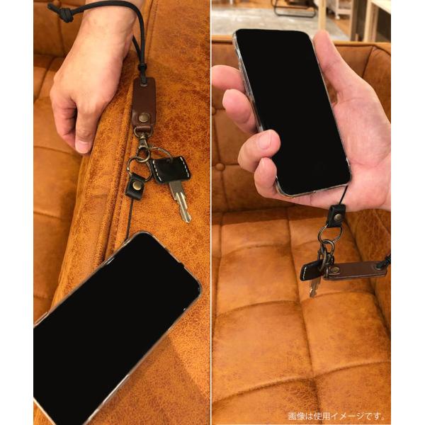 ストラップ ハンドストラップ スマホストラップ メンズ レザー