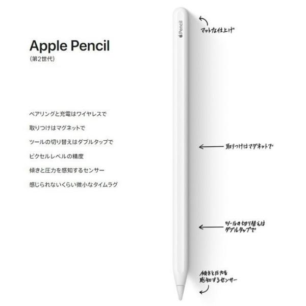 Apple Pencil 第2世代 [MU8F2J/A]-