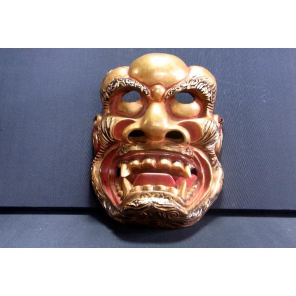 能面 獅子口 外す