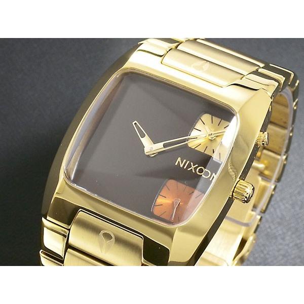 NIXON ニクソン THE BANKS メンズ GOLD/BROWN A060-715 /【Buyee