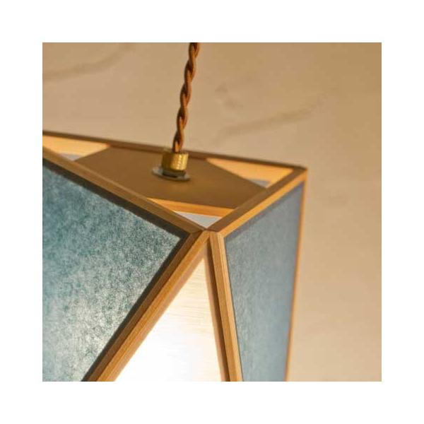 和照明 強化和紙ペンダントライト 国産 木組+和紙(ワーロン) 【公式通販】