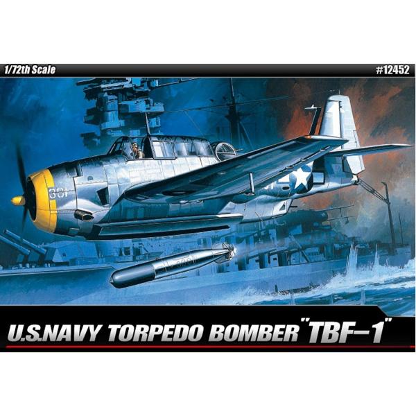 1/72 アメリカ海軍 艦上雷撃機 アベンジャー ＴＢＦ-1 Academy