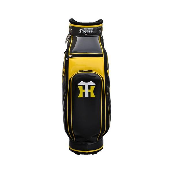 阪神タイガース ゴルフ グッズ エナメル キャディバッグ GOLF /【Buyee