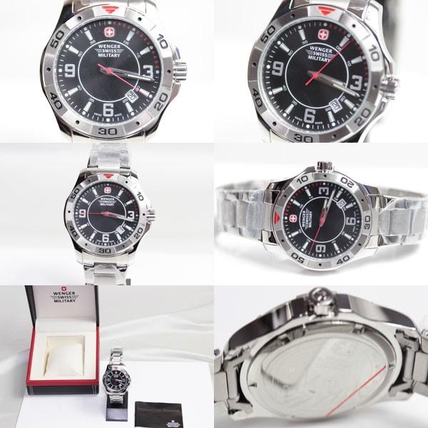 WENGER ウェンガー 79139 スイスミリタリー Wenger Swiss Military 79139 Alpine Silver Tone Date Men's